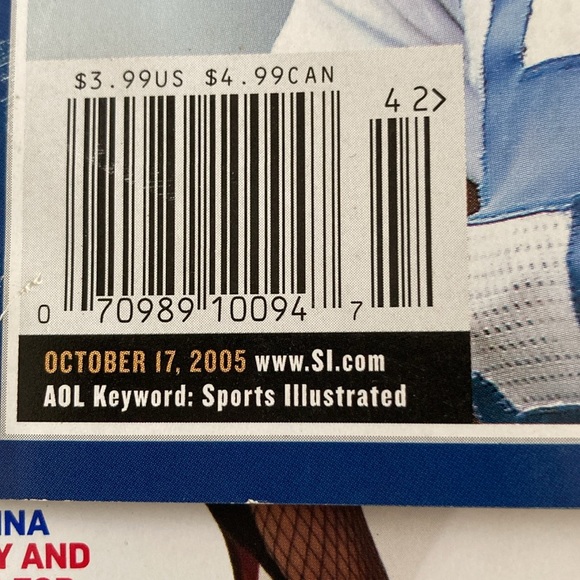 Sports illustrated Dwight Freeney Colts issue October 17, 2005 - Picture 4 of 4